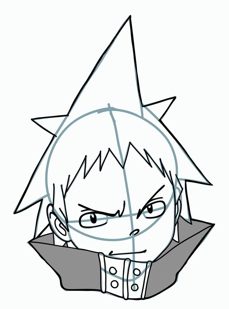 759x1024 How To Draw Black Star From Soul Eater How To Draw Manga