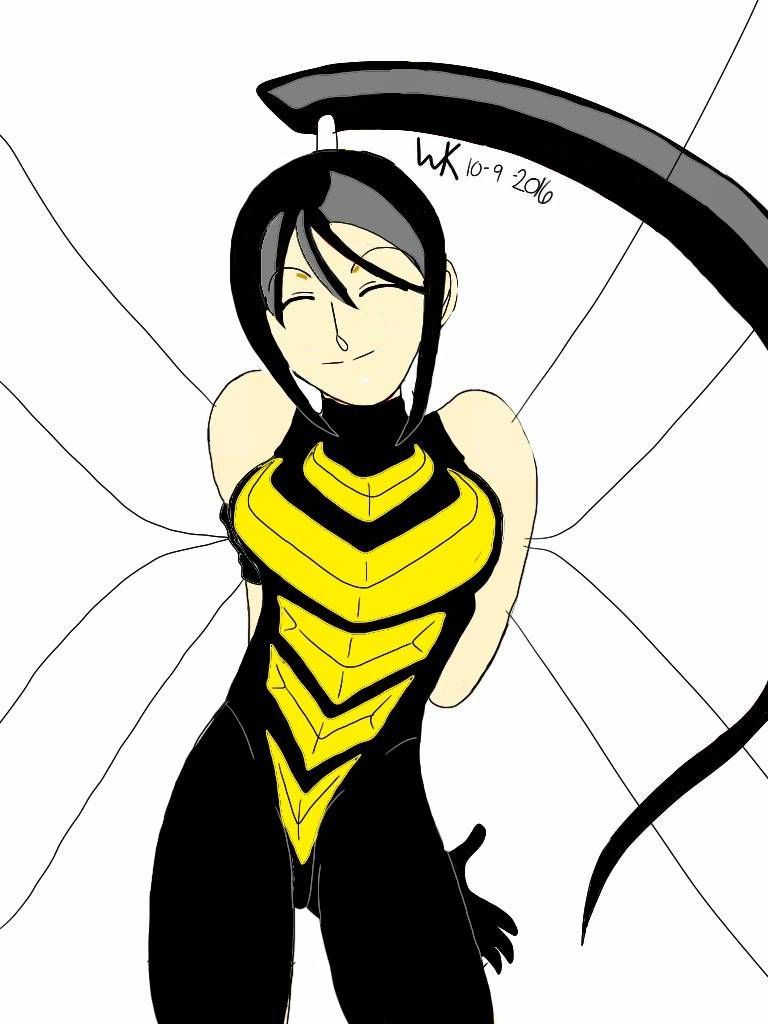 768x1024 Tsubaki Soul Eater In Marvel Wasp's Look My Anime Drawings