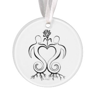 307x307 soulmate ornaments keepsake ornaments zazzle