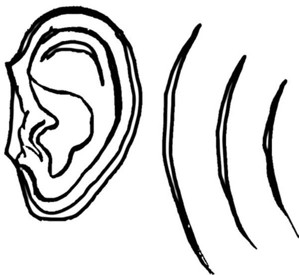 600x551 sound wave clipart black and white