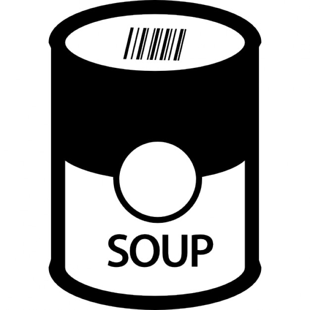 Soup Can Drawing