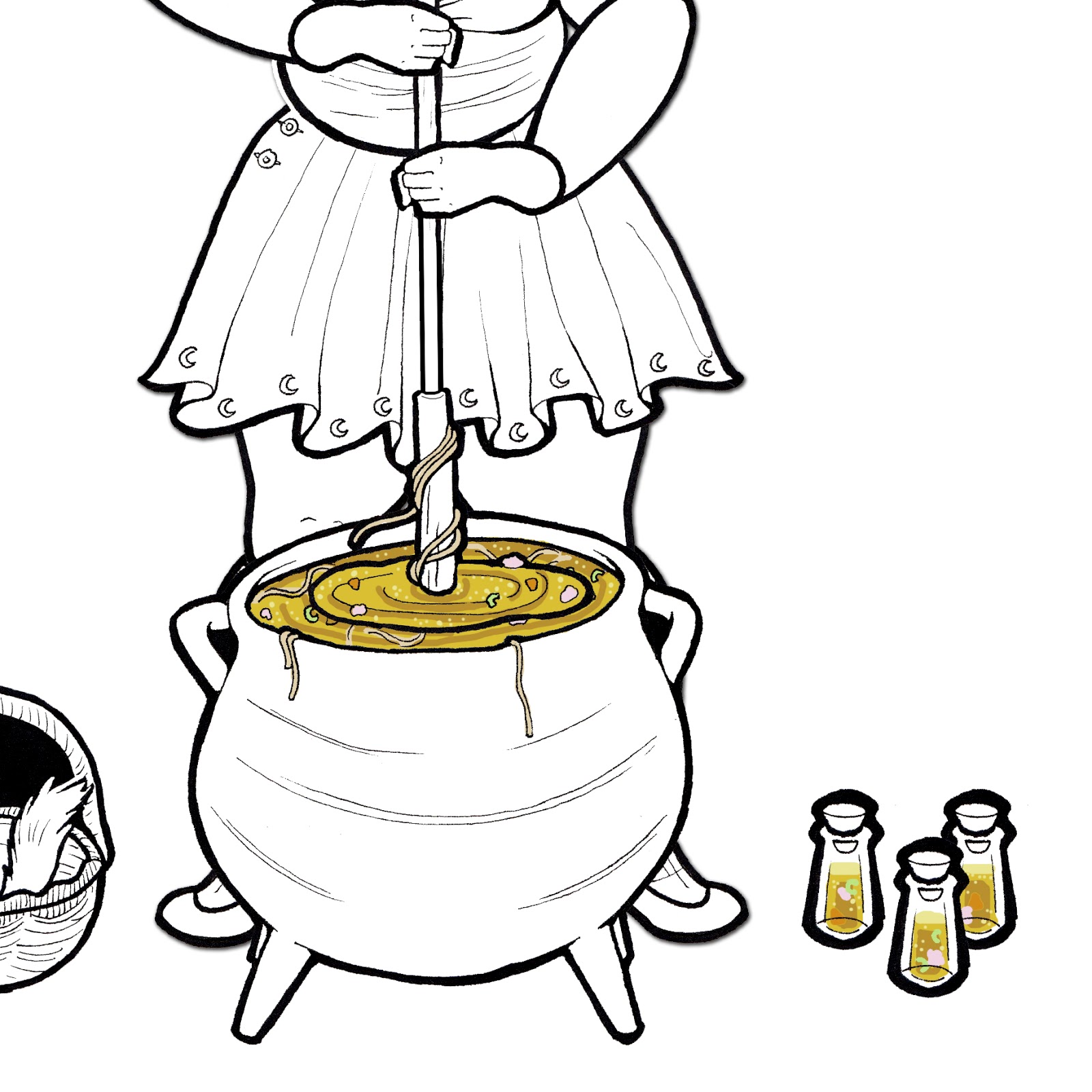 1600x1600 Halloween Paper Dolls