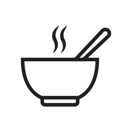 450x450 Bowl Of Steaming Soup Clip Art Free Vector In Open Office Drawing