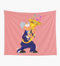210x230 Sousaphone Drawing Wall Tapestries Redbubble
