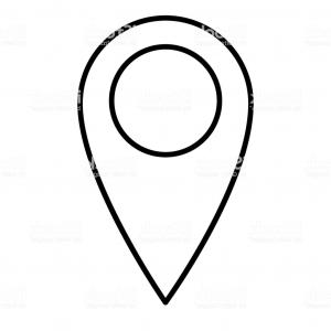 300x300 South America Map From Black Contour Curves Lines Vector Soidergi