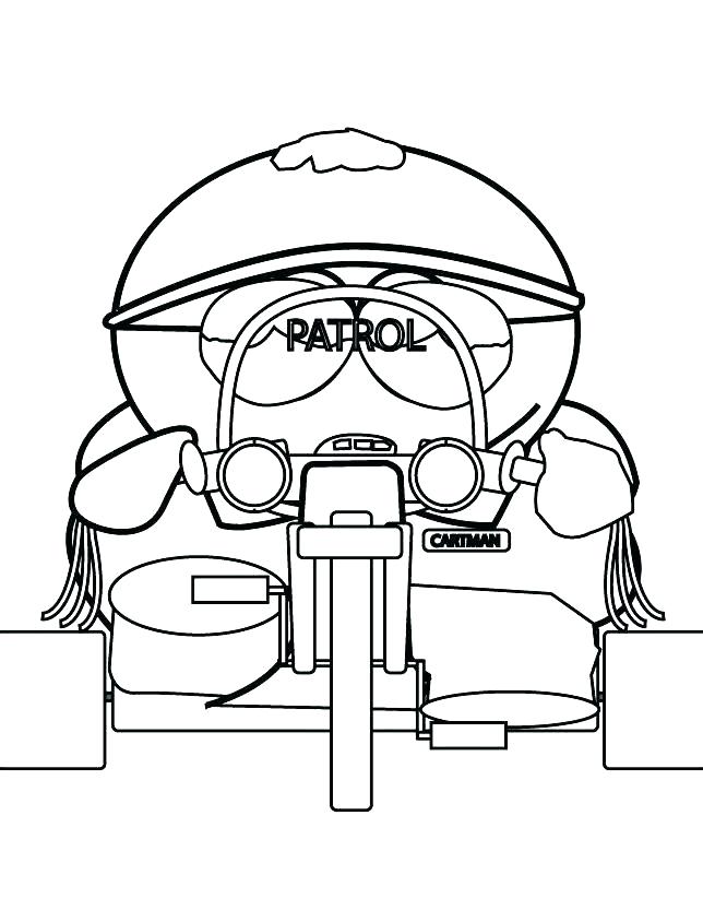644x833 South Park Colouring Pages Infinity Coloring Pages Sign Unique