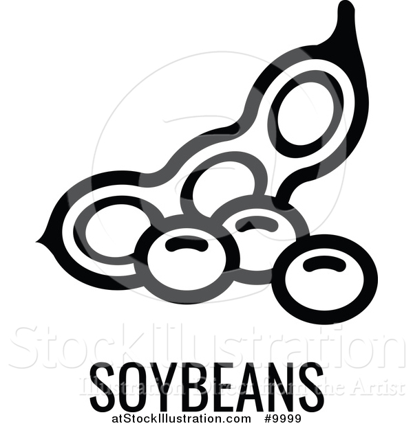 600x620 Vector Illustration Of A Black And White Food Allergen Icon