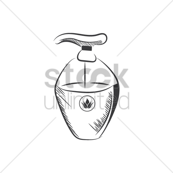 600x600 Spa Oil Vector Image