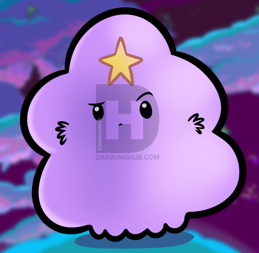 830x810 How To Draw Chibi Lumpy Space Princess, Step
