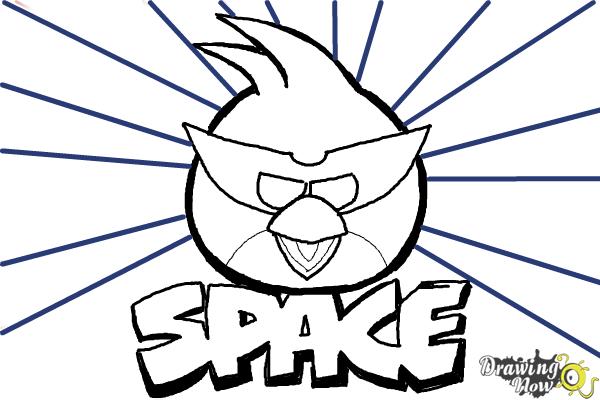600x400 How To Draw Space Angry Birds