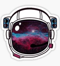 210x230 Astronaut Helmet Drawing Stickers Redbubble