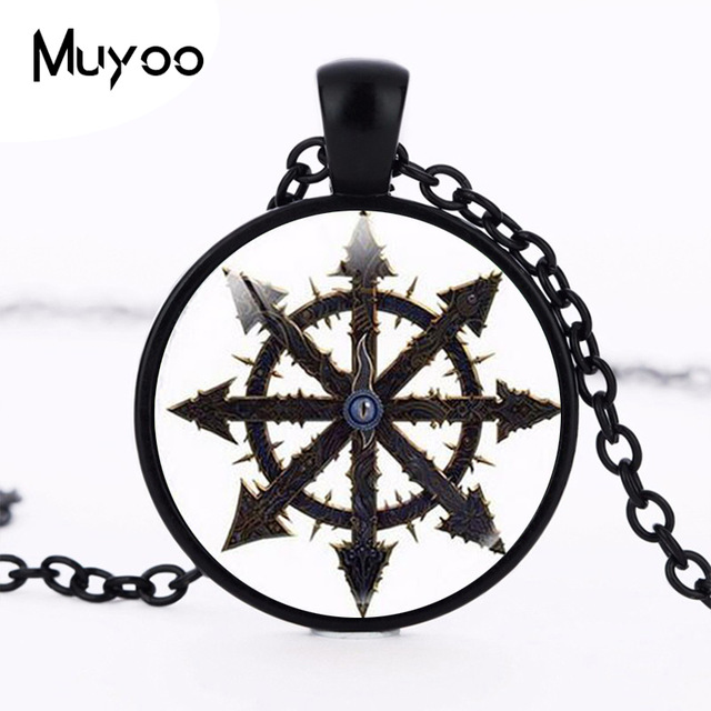 640x640 Steampunk Necklace Warhammer Adeptus Mechanicus Glass Art