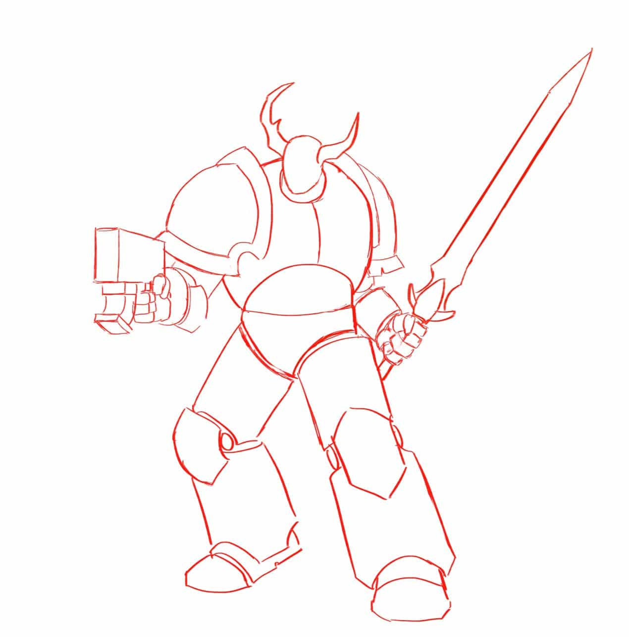 1270x1287 Step Chaos Space Marine