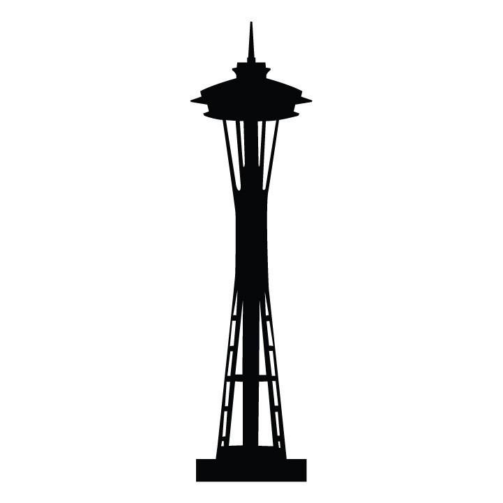 721x721 Space Needle Cliparts