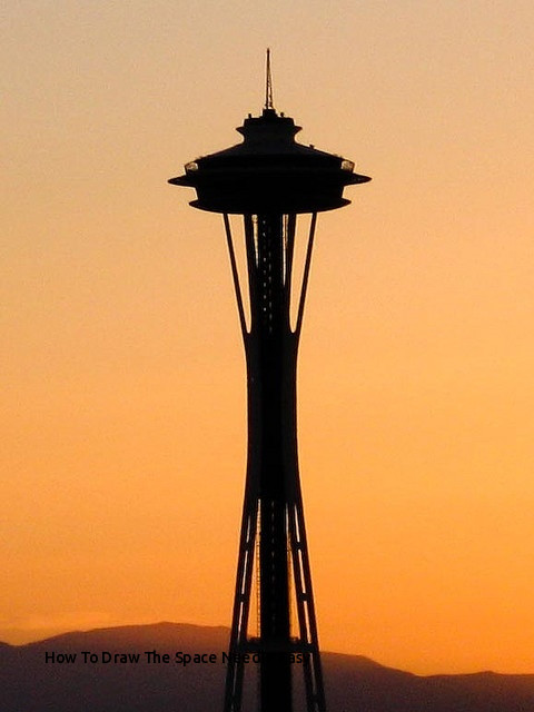 480x640 Space Needle Drawing Images In Collection