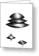 155x226 Ufo Alien Space Shuttles Pencil Drawing Drawing