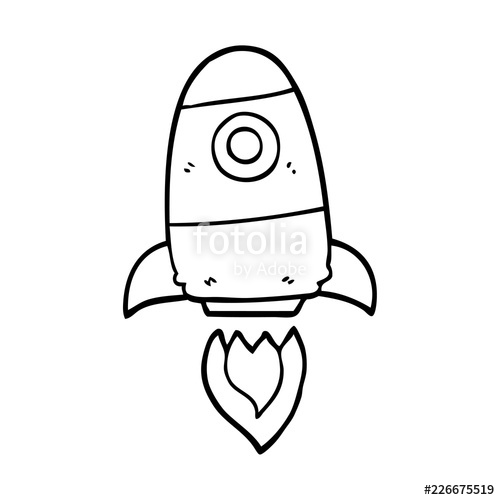 Space Rocket Drawing | Free download on ClipArtMag