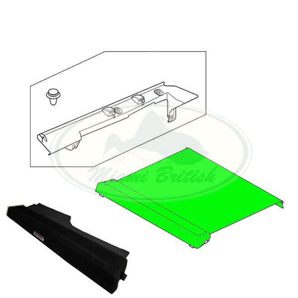 600x600 land rover rear cargo load space tray trim panel cover ebony