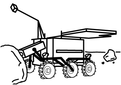 400x282 Mars Rover Drawing