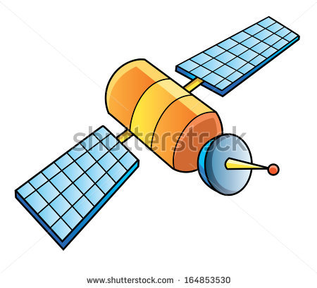 450x409 Collection Of Free Satellite Clipart Amusement Clipart