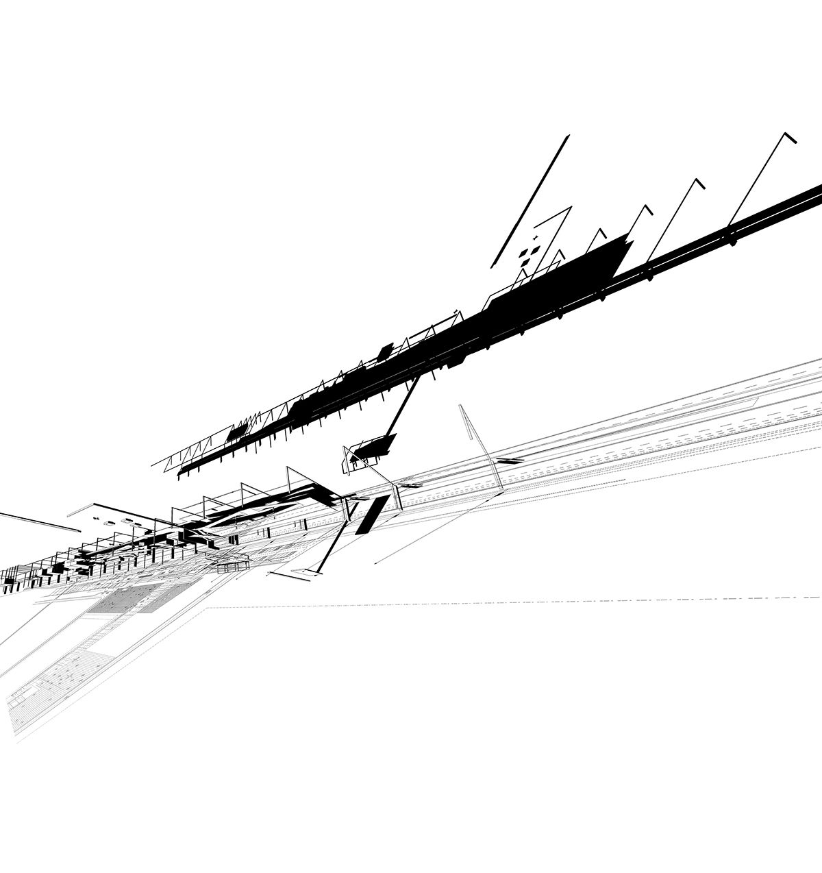 1200x1274 Urban Satellite On Behance Void Taller