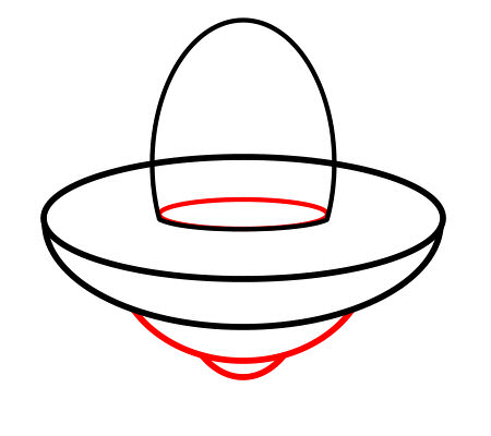 450x400 Drawing A Cartoon Spaceship