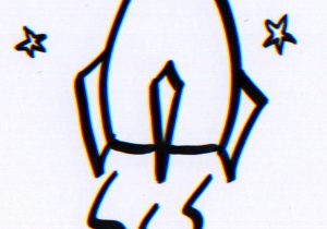 300x210 Space Ship Drawing How To Draw A Spaceship