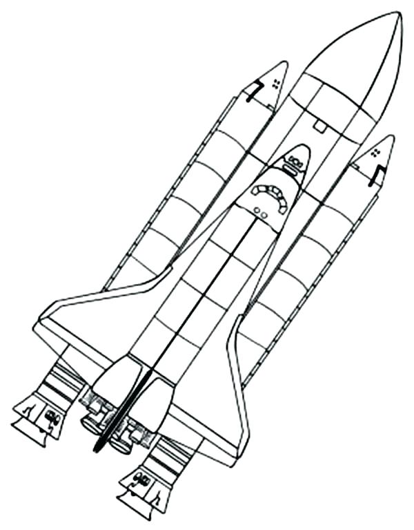 600x767 Space Shuttle Coloring Pages