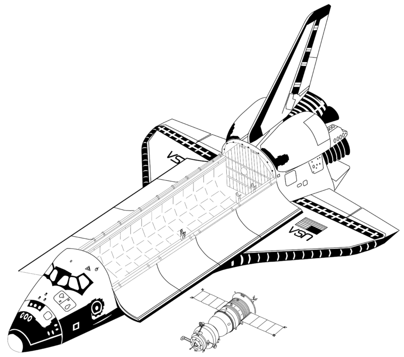 800x707 Space Shuttle Vs Soyuz Tm
