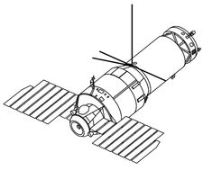 Space Station Drawing