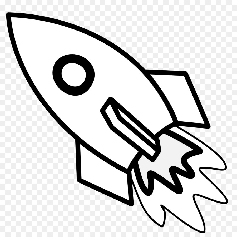 900x900 Rocket, Drawing, Spacecraft, Transparent Png Image Clipart Free