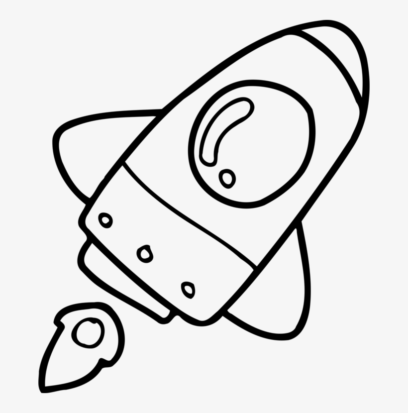 820x830 Spacecraft Rocket Launch Drawing Computer Icons