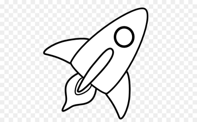 400x249 Download Free Png Rocket Drawing Spacecraft Black And White Clip