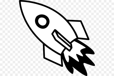 400x267 Download Free Png Rocket Spacecraft Black And White Clip Art