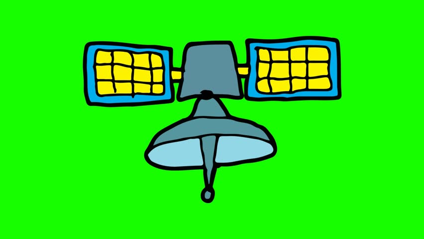 852x480 Kids Drawing Spaceship Stock Video Footage