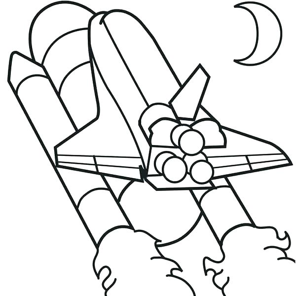 600x600 Alien Spaceship Coloring Pages Ship Space