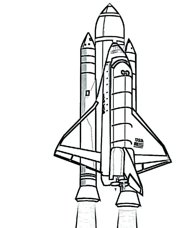 600x776 Drawn Space Spaceship
