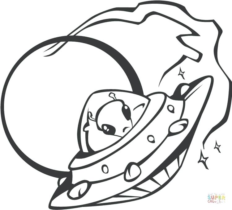 750x681 spaceship coloring pages drawn spaceship alien buzz lightyear
