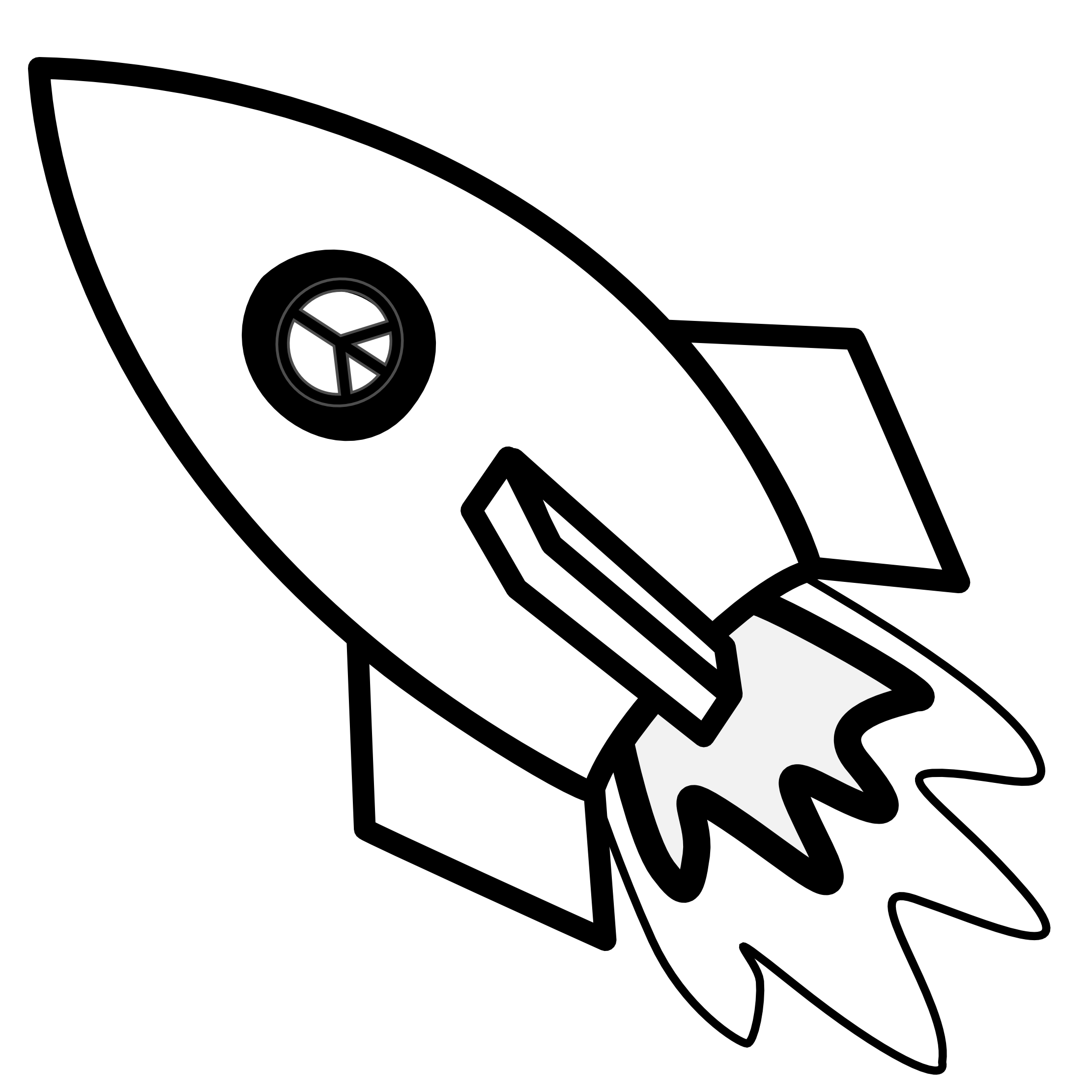 2222x2222 Spaceship Clipart Missiles For Free Download And Use