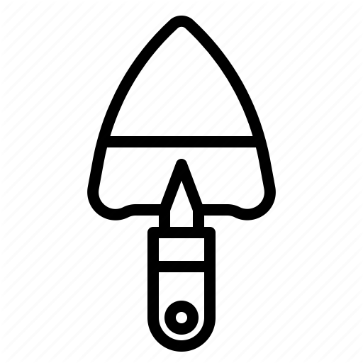 512x512 trowel vector garden spade transparent png clipart free download