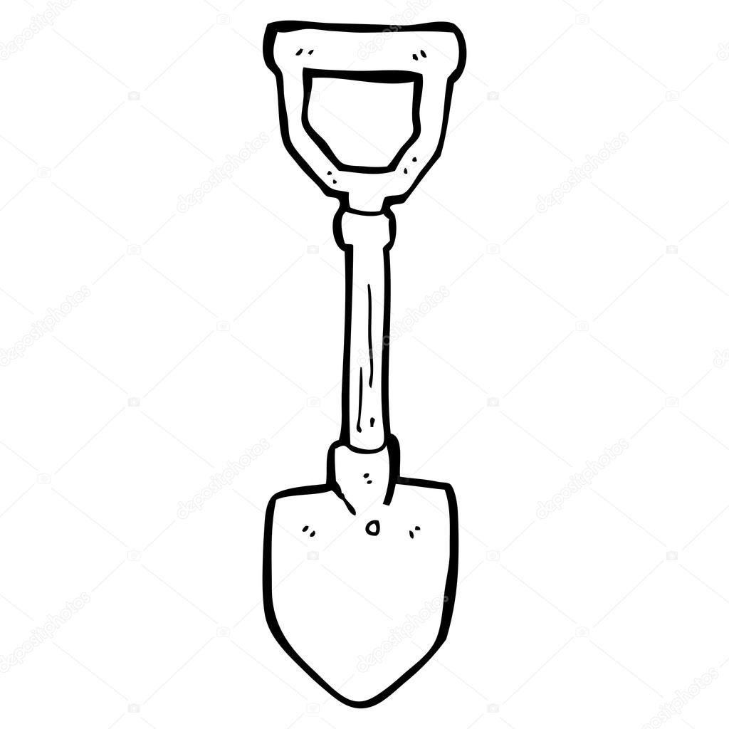 1024x1024 Spade Drawing Hand Shovel For Free Download