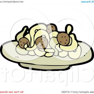 300x300 Hd Plate Of Spaghetti Drawing Vector Design Catchsplace