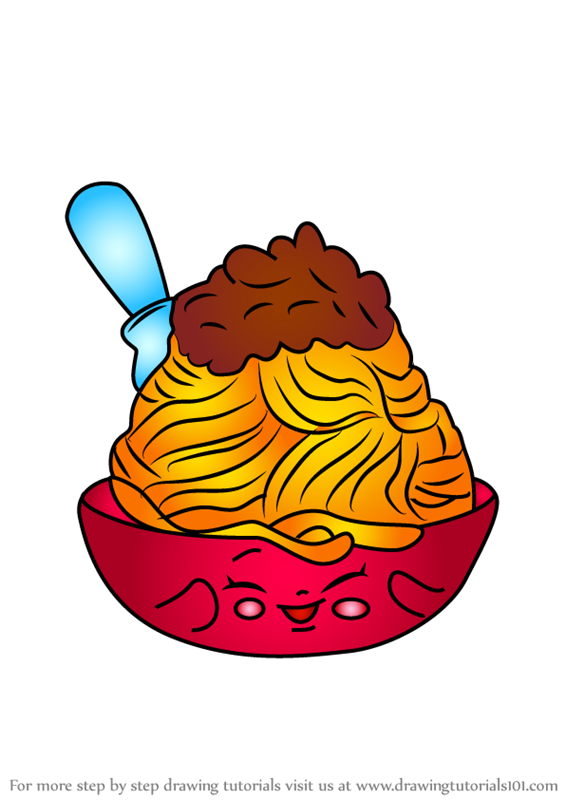 565x800 Learn How To Draw Netti Spaghetti From Shopkins