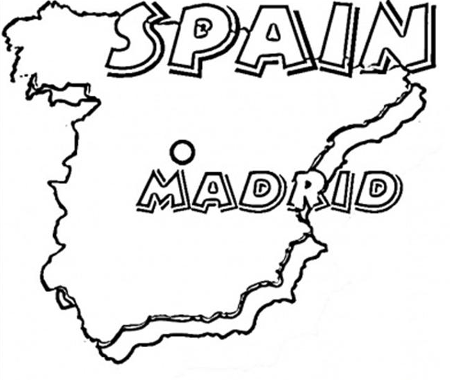 644x543 Spain Map Coloring