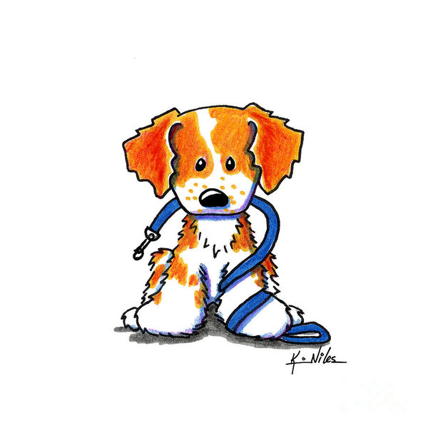 600x600 Brittany Spaniel Drawings Fine Art America