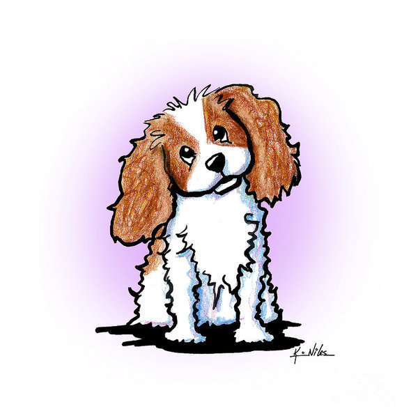600x600 Cavalier King Charles Spaniel Drawings Fine Art America