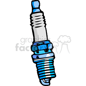 300x300 Blue Spark Plug Clipart Royalty Free Clipart