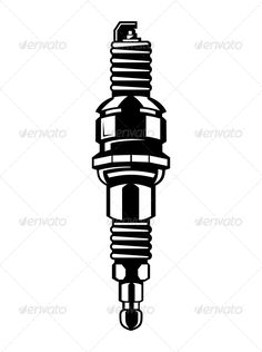 236x316 Motorcycle Spark Plug Drawing