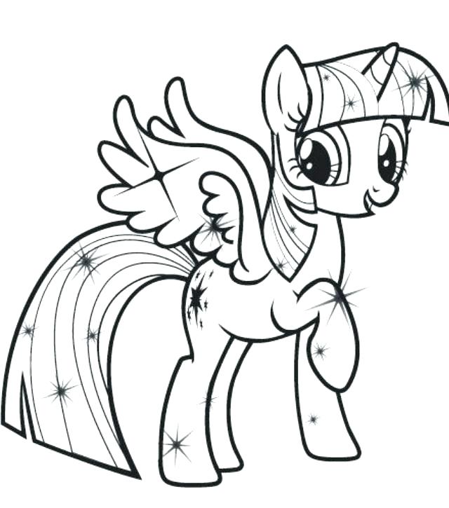 640x725 Unique My Little Pony Coloring Pages Princess Twilight Sparkle
