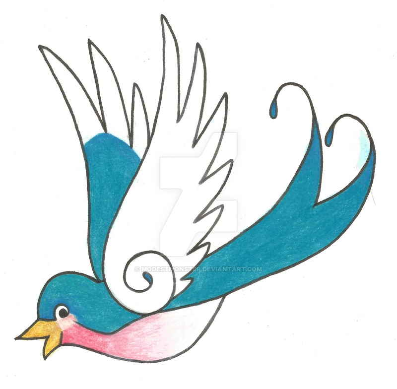 800x784 Bomber Sparrow Tattoo Design
